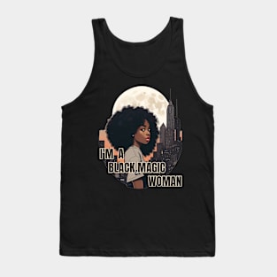 Black Magic Urban Woman Tank Top